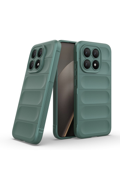 Nezih Case Mi 15t Compatible Stylish Silicone Cover Case with Flexible Hollowed Out Back Surface Design