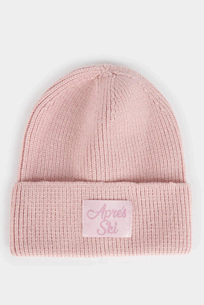 DeFacto F3156Axpn1 Pink Women's Beret