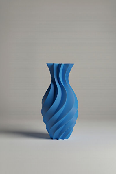 Smile3D Dekoratif Vazo 20 cm 3d Ağır Baskı