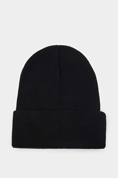 DeFacto R7545Azbk27 Black Women's Winter Beanie