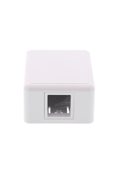 Well Wall socket, without Keystone, 1-port, white,