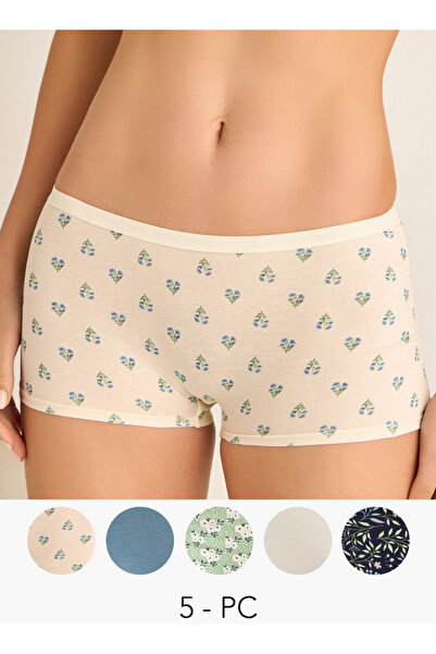 FAV Set of 5 - Boxer Briefs with Assorted Print