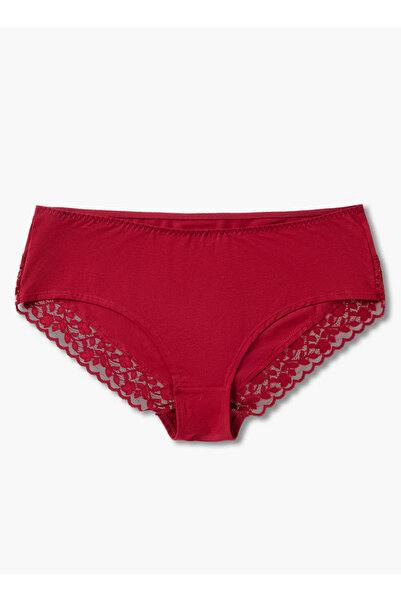 FAV سروال داخلي كلاسيكي مع تفاصيل الدانتيل