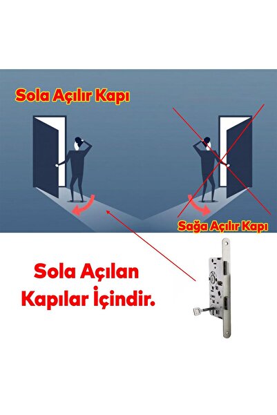 NZB Pvc Wc Bathroom Door Wooden Door Room Mortise Lock Body Lock Without Cylinder Without Barrel Self-Keyed