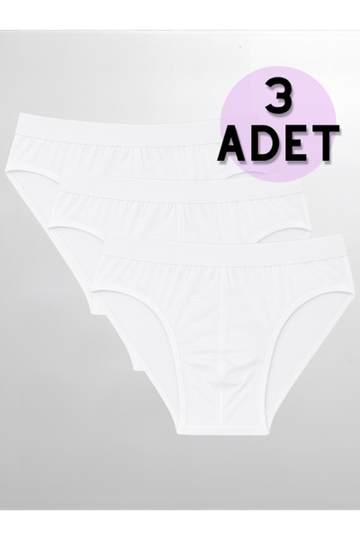 Ervanur Özten 3-Pack Bamboo Men's Belted Briefs