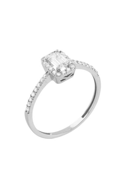 Altınkaynak 14 Ayar Altın Baget Yüzük - 0196838