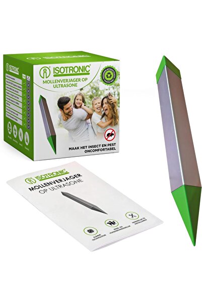 Pest x Defend Aparat Anti-Cârtițe și Șerpi Vibrasonic Triangle - Protecție 1250 mp cu Vibrații