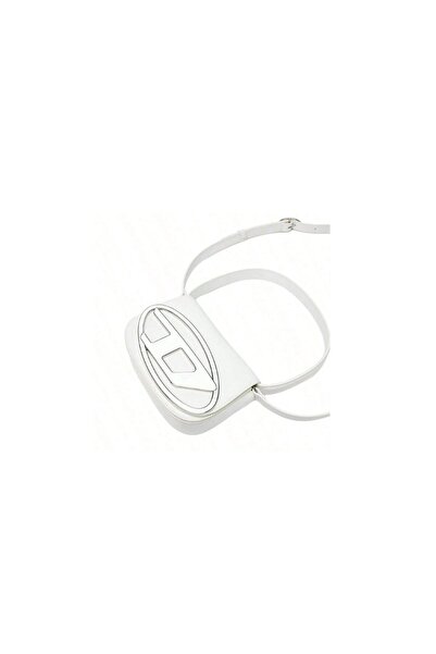 Vivante D logo shoulder bag with stainless steel accents