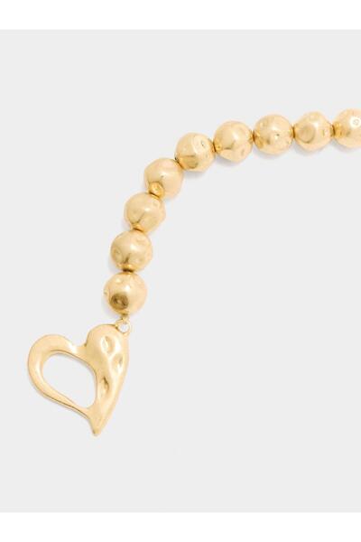 PARFOIS Taş Efektli Boncuklu Kısa Kolye