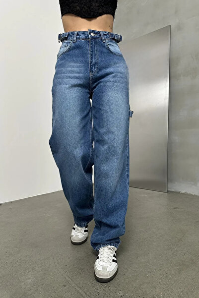 Touz Moda Y2K Streetwear Detail Jean Pants