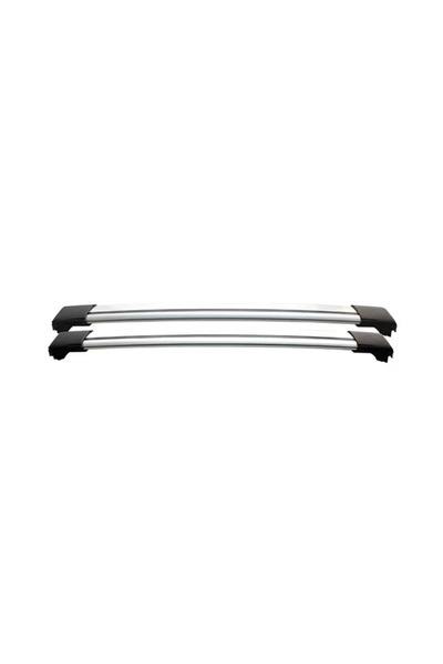 Trendy's Adjustable silver aluminum crossbar set, 90-95 cm