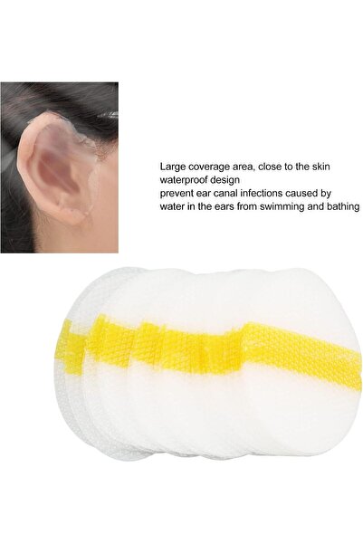 Generic Exfor Waterproof Ear Stickers for Kids - 30 Disposable Ear Covers for Swimming and Bathing