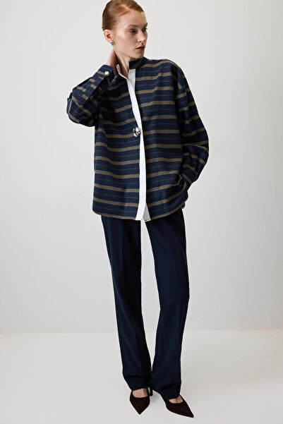 Touché Privé Woodcutter Tunic with Metal Buttons