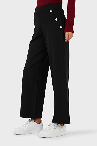 Via Dante Παντελόνι Straight Fit με λεπτομέρεια από πέτρα ΠΑΝΤΕΛΟΝΙ 268755080