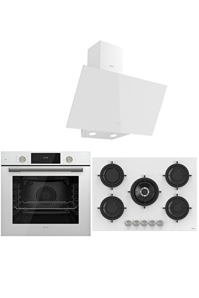 Ferre ICON PLUS 75 SERİSİ 3LÜ CAM ANKASTRE SET (QMS63CB-RS036-D078)