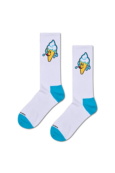 Happy Socks Ice Cream Sneaker Sock