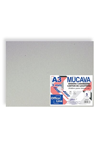 Libra Binding board / Cardboard A3 3 mm thick set of 5 sheets