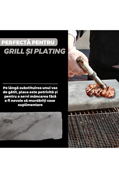 OneLash Rock salt cooking plate 30 x 20 x 3.5 cm