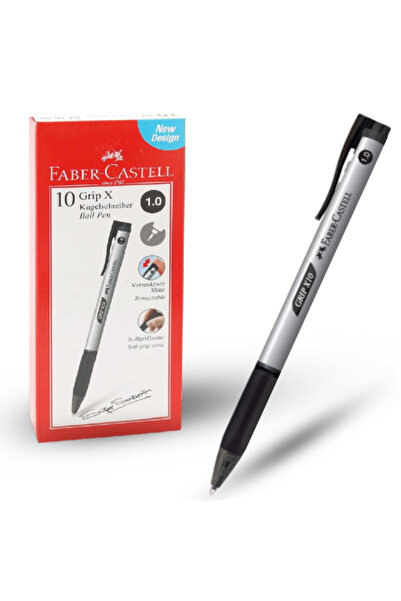 Faber Castell Ballpoint pen - GripX10 mm1.0 - black - 10 tension