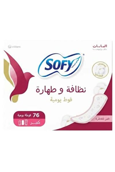 sofy Unscented Daily Liners - Large | 76 Pieces