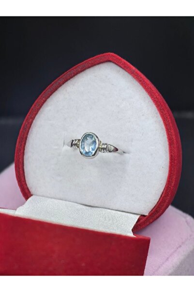 argint 925 NATURAL TOPAZ STONE RING