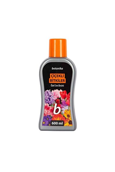 Botanika Çiçekli Bitkiler İçin Sıvı Besin 600 ml - Bol Çiçek Açtıran Vitaminl...