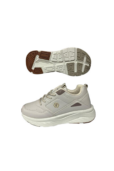 Queen Step 2105 Unisex Sports Shoes Beige