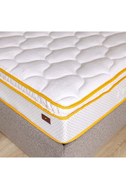 Danube Home Latex Pillow Top Pocket Spring Single Mattress 120x200 cm - Medium Firm, 15-Year Warranty