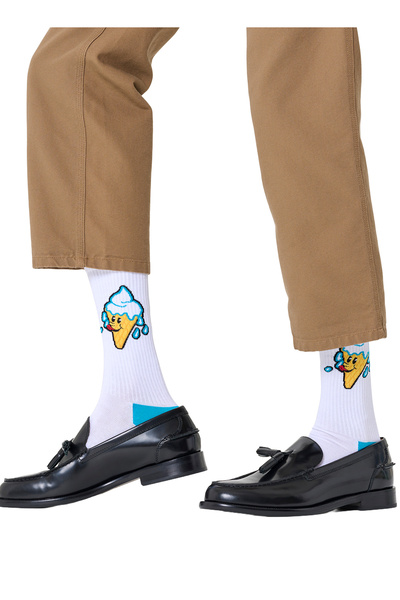 Happy Socks Ice Cream Sneaker Sock