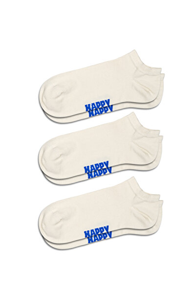Happy Socks 3 Pack Solid Low Socks