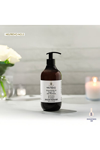 Neutrevo Professional Shea Butter&Argan Oil Shampoo,شامبو زبدة الشيا وزيت الأ...