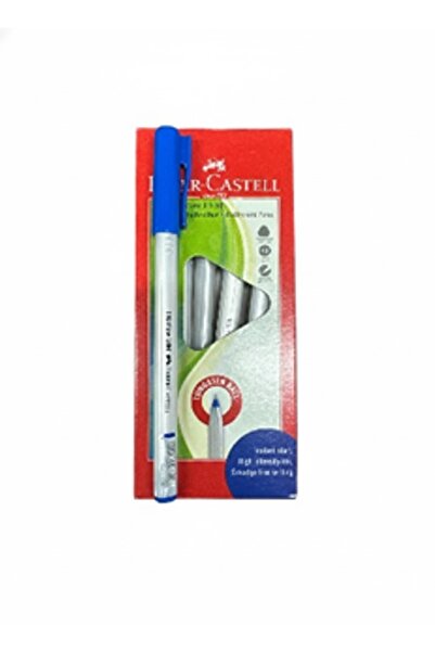 Faber Castell TRIFLOW 1.0 mm Ballpoint Pens - Blue - 10