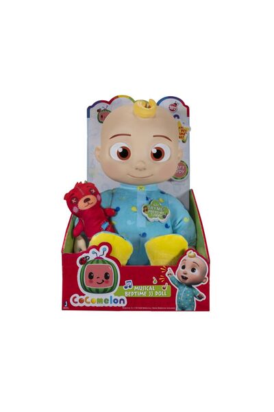 Cocomelon Jucarie de plus Bebelus interactiv JJ, 30 cm, Multicolor