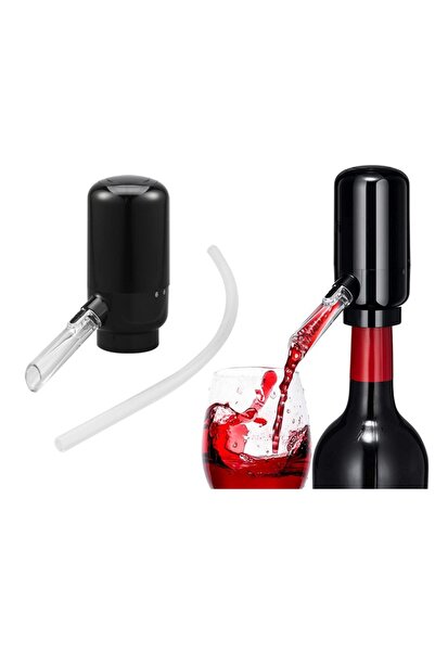 zola Electric wine dispenser,battery operated, on-off button, black