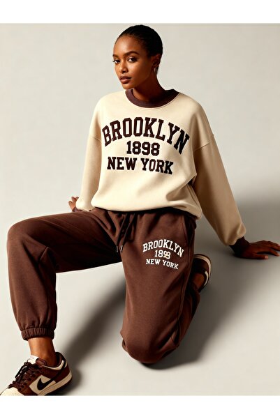 LAPS Women's Brooklyn 1898 Bottom Top Tracksuit Set