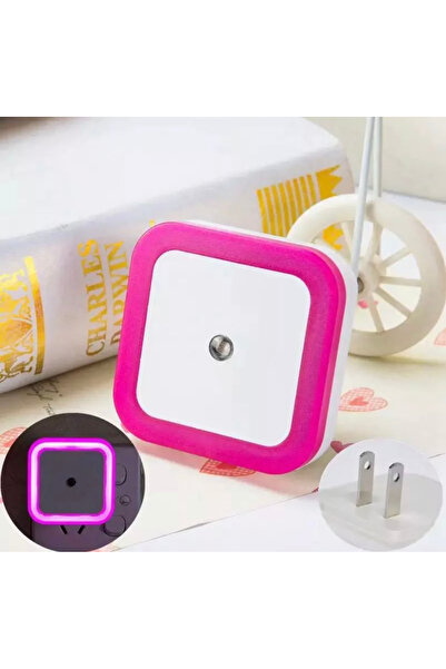 BLUE CORAL Sensor Night Light Plug-In Square Night Lamp Smart Dusk to Dawn Sensor Lamps Nightlight E