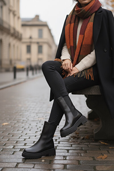 Santamarina Women's Praaaggaa Stitched Waterproof Elastic Boots