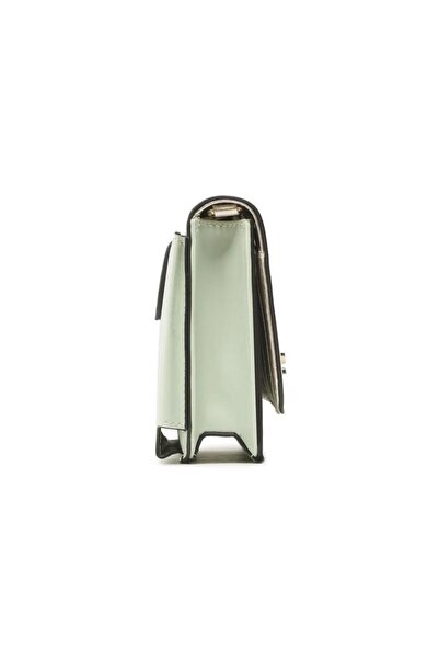 Guess Noelle Metallic Mint Crossbody Bag with Adjustable Strap