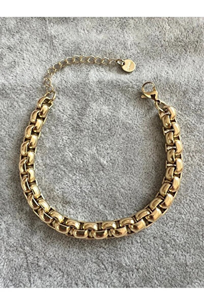 Vitastyle Gold Color Jewelry Chain Octavius Steel Bracelet