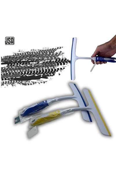 Osco Car Windshield Wiper - Durable, Comfortable Handle, For All Cars & Glass Surfaces