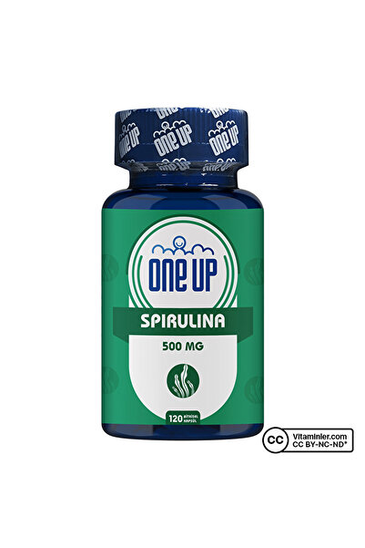 One Up Spirulina 500 Mg 120 Kapsül
