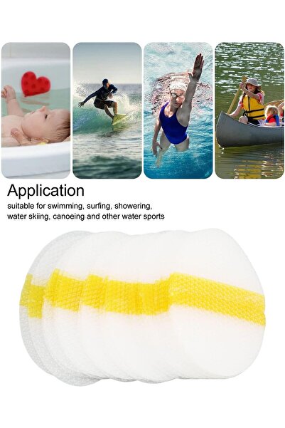 Generic Exfor Waterproof Ear Stickers for Kids - 30 Disposable Ear Covers for Swimming and Bathing
