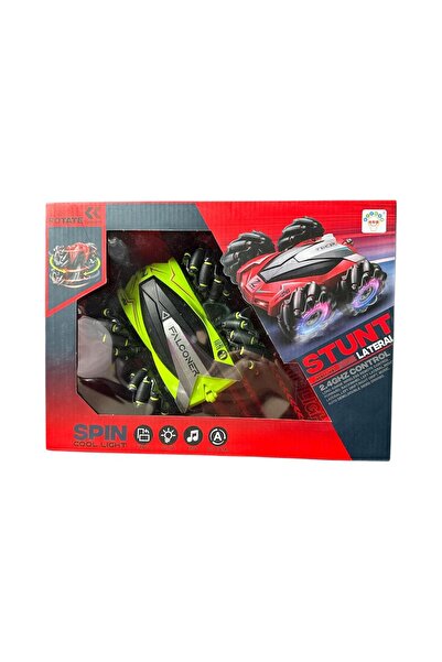 OEM Toy Spin Stunt Car with Lights – Remote Controlled Stunt Car, Age 6+