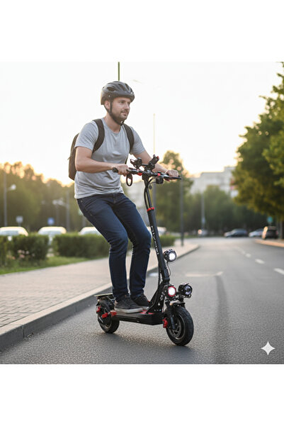 Generic Monster Scooter 3 Headlights Edition 2024