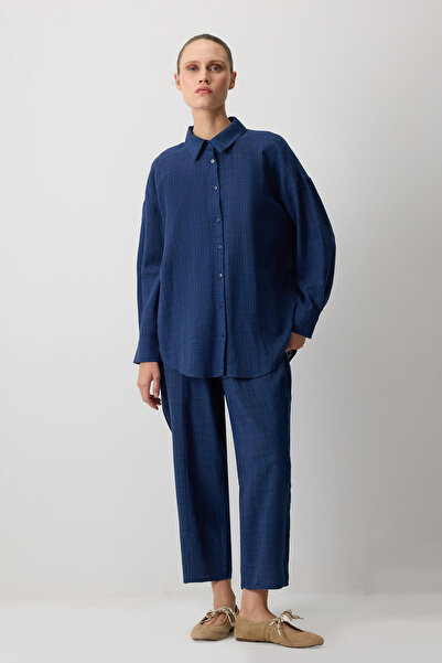 Touché Privé Plaid Shirt Pants Set