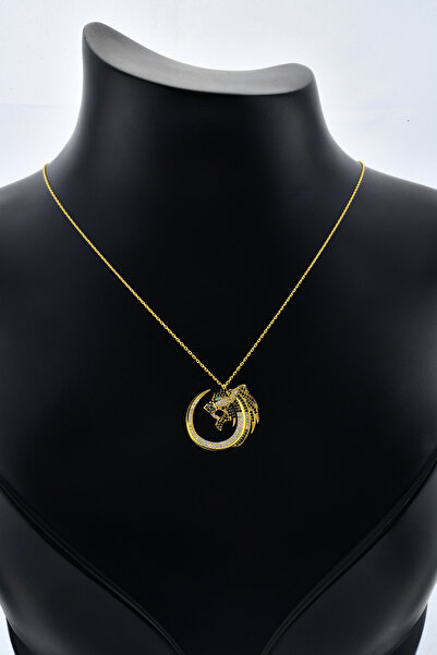 SILVARA ASLAN KOLYE ASLANIN NEFESİ TURKUAZ GÖZ 925 AYAR KOMPLE GÜMÜŞ 18 AYAR ...