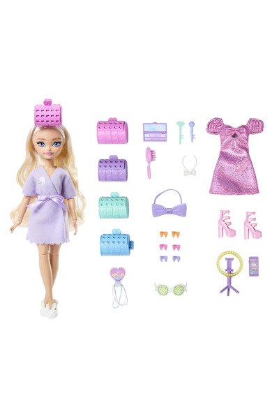 Barbie Malibu Dream Besties Doll Set with 15 Accessories