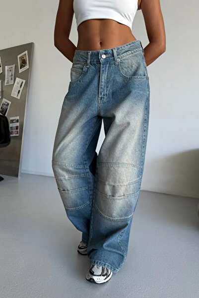 Touz Moda Y2K Streetwear Detail Jean Pants