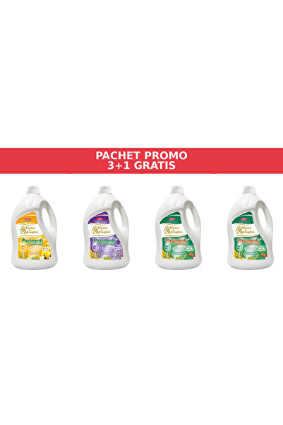 PACHET PROMO 3+1 – LIMONE, LAVANDA, PINO SILVESTRE – 4 x 5L