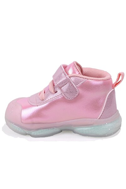 Vicco Gemini 946B25K445 Powder Orthopedic Lighted Baby Girl Sports Boots